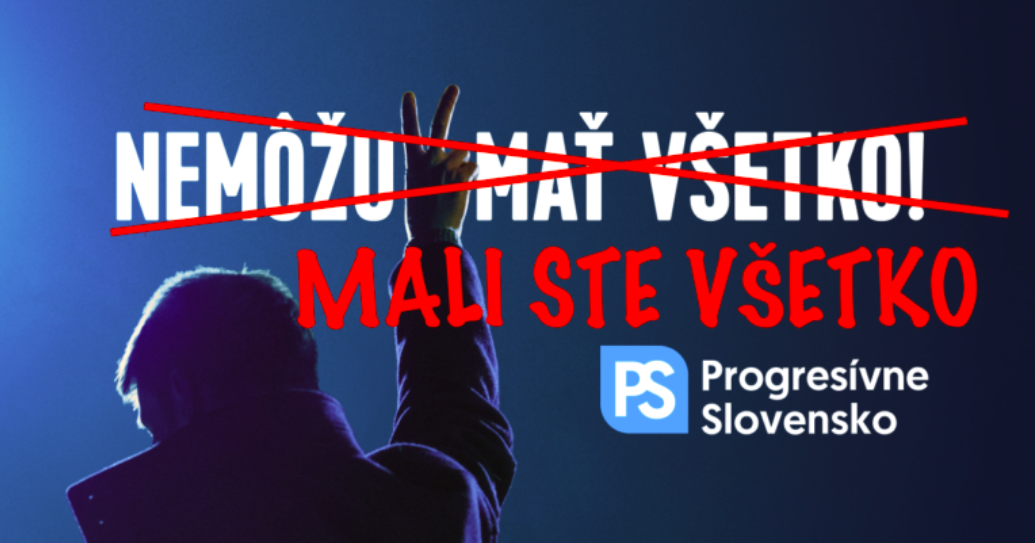 PROGRESÍVCI A LIBERÁLI, MALI STE VŠETKO